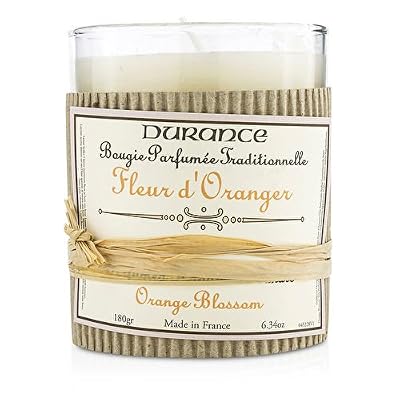 Durance Bougie artisanale Parfumée fleur d'oranger