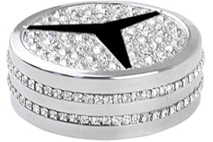 HQMGLASSES Bling Mercedes-Benz gla200 Multimedia dell'automobile CLA220A Classe B200 Tasti rotanti, Adesivi Interni manopola Auto