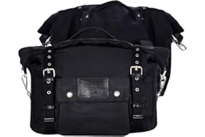 Oxford Motorcycle Heritage Textile Panniers - 40L UK Seller