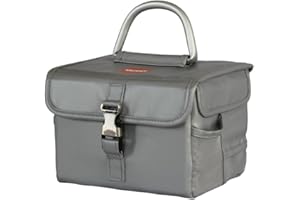 VLITEX Sac pour Batteries LiPo L | Qualité supérieure | Sécurité et Protection pour Stockage, Charge, Transport | Tissu Ignifuge | Réduit Les Explosions | Séparateurs Flexibles | Lipo Safe Bag