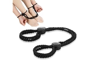 IKOPFLN 1 Pieza Esposas para Pareja,Cuerda de Nylon para Sexo Bondage, para Principiantes, Esposas Sexuales para Cama, Ajustables