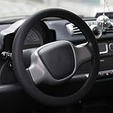 Size:Fit FOR Steering wheel from 33cm/12.99inch to 38cm/14.96inch.