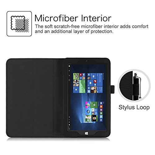 Fintie TrekStor SurfTab wintron 7.0 Hülle – Slim Fit Folio Kunstleder Schutzhülle Case Cover Tasche mit Ständerfunktion für TrekStor SurfTab wintron 7.0 17,8 cm (7 Zoll) Tablet-PC - 4