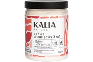 Kalia Nature - Crème d'Hibiscus 3 en 1 - Soin multi-usage cheveux - 300 ML