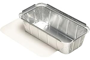 Papstar 14514, Bandejas, aluminio, plata, 5,4 x 11 x 21,3 cm