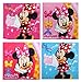 Produktbild Disney DISM FT 79765 4er Set Minnie Maus Waschlappen Waschfleck 30 x 30cm