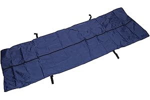 DPOFIRS Sac de Cadavre, Sac Mortuaire D'urgence étanche avec 4 Poignées, Sacs de Cadavre pour le Stockage et le Transport des Cadavres, Sac de Rangement pour les Funérailles, la Randonnée (200*90 cm)
