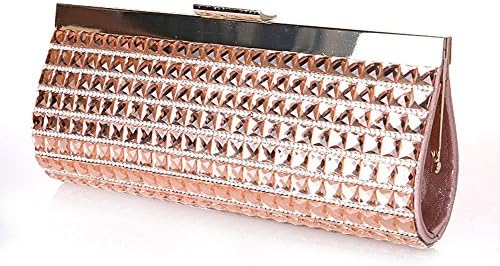 Ladies Rhinestone Clutch Bag Banquet Package Fashion Evening Bag-D
