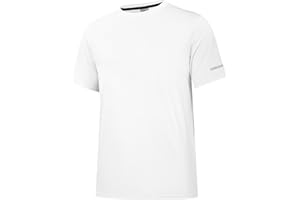 HOLURE Rash Guard UPF 50+ Protection Solaire T-Shirt Court/Manches Longues pour Homme Maillot de Bain UV léger à séchage Rapide