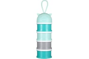 VARUN YeahiBaby Milk Powder Dispenser Portable Snack Storage Container for Travel Camping Blue