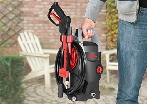 Skil Hochdruckreiniger Urban Series 0761 AA, Karton (1400 W, 105 bar, 370 l/h, 11 m Arbeitsbereich, Easy Storage) - 8