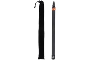 Dioche Unsichtbarer Selfie-Stick, Bewegungskamera-Selfie-Stick 3 Meter für X3, für ONE RS, für GO 2, für ONE X2, ONE R, ONE X