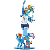 Kotobukiya My Little Pony Bishoujo PVC Statue 1/7 Rainbow Dash ...