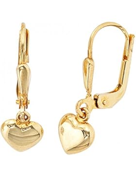 Boutons 333/-G Ohrringe gold goldene Ohrhänger Ohrschmuck gold