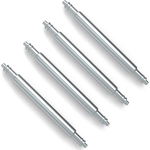 10 Anse A Molla Per Cinturino Orologio - Acciaio Inox 20 Mm, Doppia Testa - Foto 7