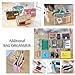 5pcs Baby Nappy Changing Diaper Bag SET & 1pcs Special Bag Organiser by BabyHugs - 6PCS in total (Sage Green)