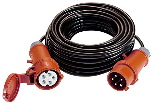 Preisvergleich Produktbild Starkstromkabel 5m H05VV-F 5G2,5 16A 80201