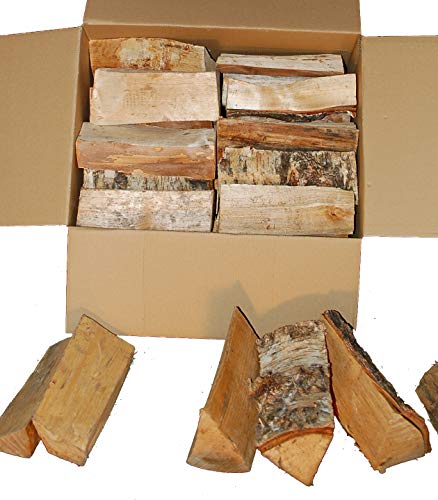 Landree 20 kg BIRKE Smoker Holz Smoker Wood Räucherholz Brennholz