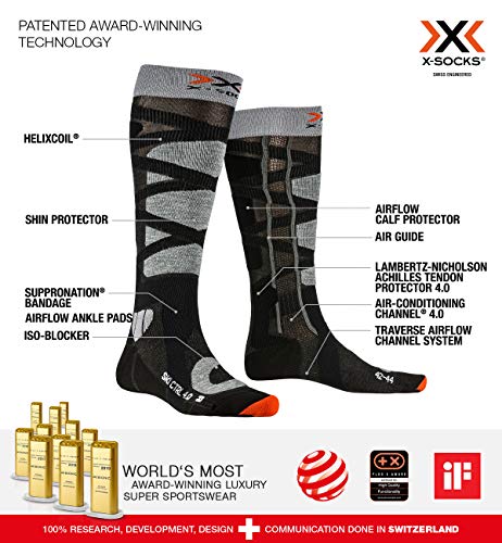 X-SOCKS Ski Control 4.0 Chaussettes Homme