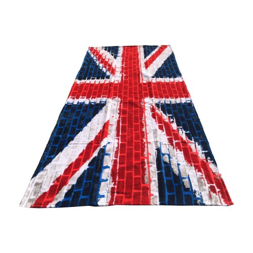 CASATEX Strandlaken Strandtuch Badetuch Union Jack 80 x 180 cm