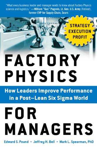 Factory Physics for Managers: How Leaders Improve Performance in a Post-Lean Six Sigma World (English Edition)