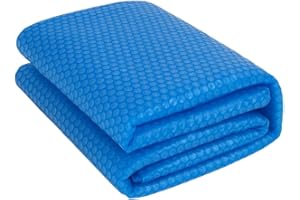 TERRE JARDIN Bâche à Bulles Piscine rectangulaire 400 microns - 8 x 4 - Bleu