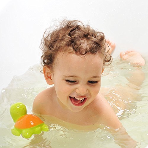 Mele die Schildkröte – Bio Badespielzeug aus Naturkautschuk – Frei von chemischen Zusatzstoffen: 0% PVC, BPA, Phthalate - 2