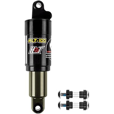 Splumzer Mountainbike Achter Schokdemper Fiets Galveer Schok Schroefveer Zwart 165mm 1000lbs 2210975310