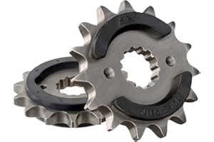 JT SPROCKETS JT JTF513.15RB Pignone Silenziato 15 Denti Passo 530 Gommato - Diam.Int. 21.6/25