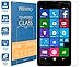 Produktbild PREMYO Panzerglas für Nokia Lumia 535 Schutzglas Display-Schutzfolie für Lumia 535 Blasenfrei HD-Klar 9H 2,5D Echt-Glas Folie kompatibel für Lumia 535 Gegen Kratzer Fingerabdrücke