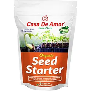 Casa De Amor Organic Seed Starter Mix (2 kg, Brown)