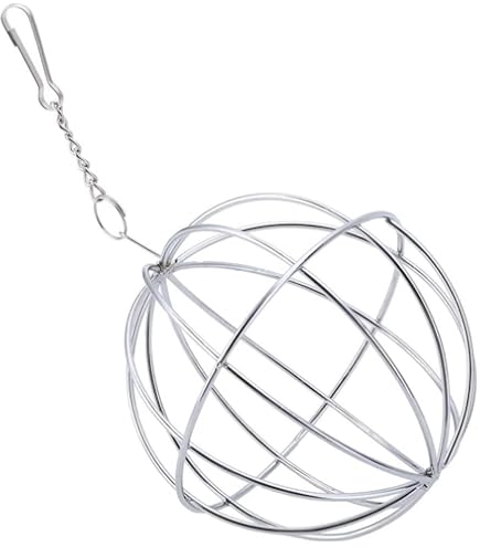 Edelstahl Futterball Für Nager - 2 Stück Heuball Für Kaninchen & Meerschweinchen