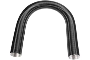 FALANGEMU Tuyau D'échappement pour 75mm 200cm Feuille Webasto Dometic Chauffage Voiture Conduit Tuyau D'admission d'air Tuyau D'échappement Ligne Aluminium Air Diesel Chauffage Silencieux Tailpipe