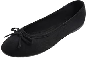 Feversole Women's Macaroon Colorful Memory Foam Cushion Suede Ballet Flat,Mémoire coloré Macaron Coussin en Mousse de Femmes Ballerine de Suède Plat