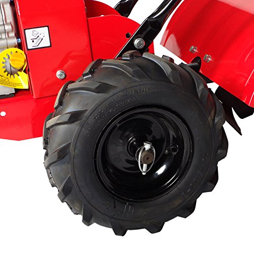 BRAST Benzin Gartenfräse Ackerfräse Motorhacke Bodenfräse 196ccm 4,8kw (6,5PS) - 3