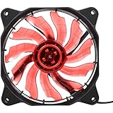 KKmoon 1STPLAYER CPU Cooler Cooling Fans Fluid Dynamic Bearing Single Ring 1200 RPM Speed 11 Fans Blade for Desktop PC Computer