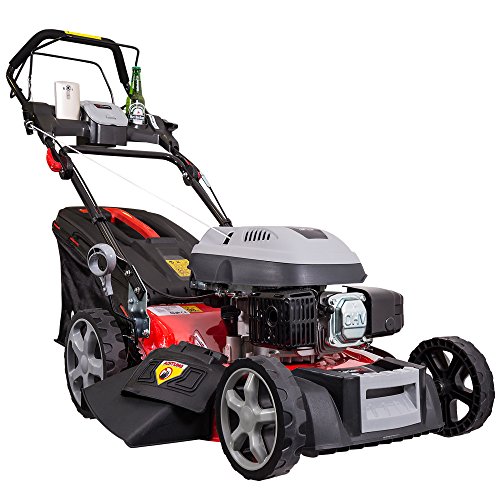 GartenXL 20-196-M3 Benzin Rasenmäher 196ccm 4in1 51cm GT Selbstantrieb Mulch Seitenauswurf Q-clean big wheel TÜV GS - 2