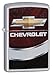 Produktbild Zippo Chevrolet winddicht Feuerzeug – Satin Chrome
