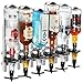 drinkstuff Wall Mounted 6 Bottle Measure Bracket (Bracket with 25ml Spirit Measures)