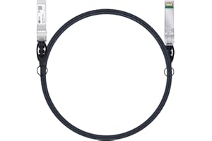 H!FIBER.COM H!Fiber 10Gb/s SFP+ DAC Cable 2m - 10GBase-CU Passive Direct Attach Copper Twinax SFP+ Cable for Cisco SFP-H10GB-CU2M, Ubiquiti, Supermicro, Netgear, Mikrotik, and Other Open Switches
