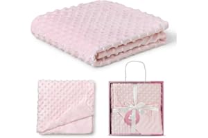 Interbaby Couverture Microfibre Rose 881