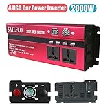 elektro motor 12v 1000w El adaptador del encendedor de cigarrillos y los clips de la batería del automóvil están incluidos para dos opciones: Mientras conduce, conéctelo al encendedor de cigarrillos, puede proporcionar hasta 150 vatios de potencia continua. Cuando se encuentre en un campamento, puede conectarlo al automóvil batería directamente, entregará hasta 1000 vatios de potencia continua.