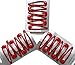 18 x Red Sleepy Clips/ Snap Clips/ Hair Clips - School Colours