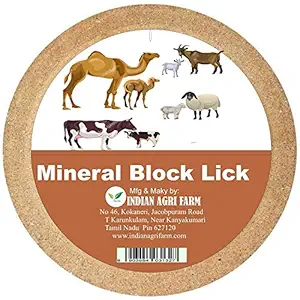IAgriFarm Mineral Block Animal Lick for Cow; Goat; Horse (2 Kg Each) Pack of 5