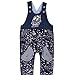 Wawoo®Unisex Baby Soft Denim Dungarees Overalls Toddlers Jeans Jumpsuits Playsuit Romper Outfits Pants Kids Infant Bodysuits Trousers Girls Boys 6 9 12 18 24 36 Months