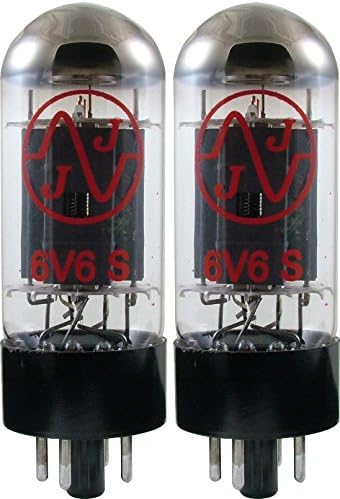 JJ 6V6 Burned In Vacuum Tube, Matched Pair