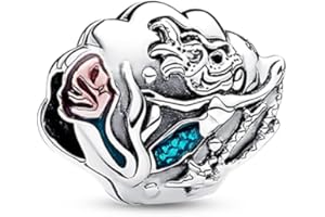 KUNVONIC Charms Beads 925 Sterling Silver for Pandora Bracelet, Dangle Pendant Charms for Necklace and Bracelet Jewelry Gifts for Women Z2