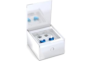 Audinell PerfectClean - Déshumidificateur et nettoyeur pour appareils auditifs - Lampe UV-C - Elimine le cérumen sur les aides auditives - Déshumidification - Recharge inclue