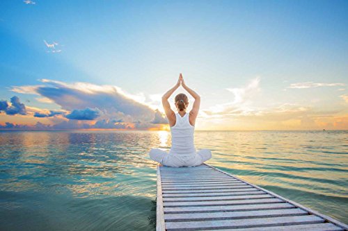 Yogamatte »Annapurna Classic« – sehr rutschfest aus ECO-PVC hergestellt – die Matte Dank der rutschfesten Oberflächenstruktur angenehm bei Hautkontakt – zusätzlich ist die Matte rutschfest, strapazierfähig & langlebig. Maße: 183 x 61 x 0,3 cm – die ideale Unterlage für Yoga & Pilates - 8