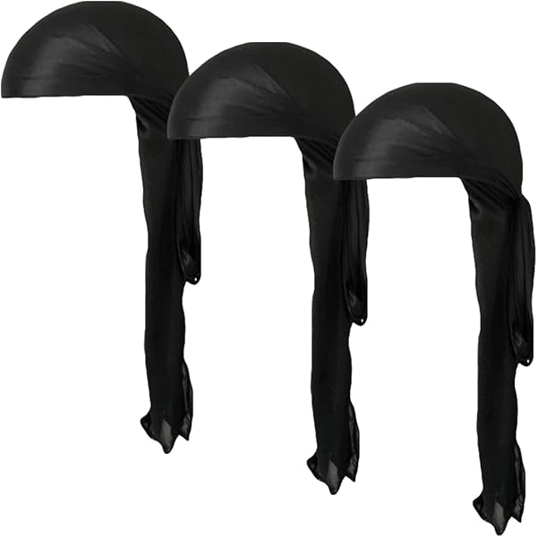 Cappellino stile Hip Hop raso di seta Durag NO MOQ moda capelli Doo stracci Unisex uomo nuovo Design per bambini tappi Durag